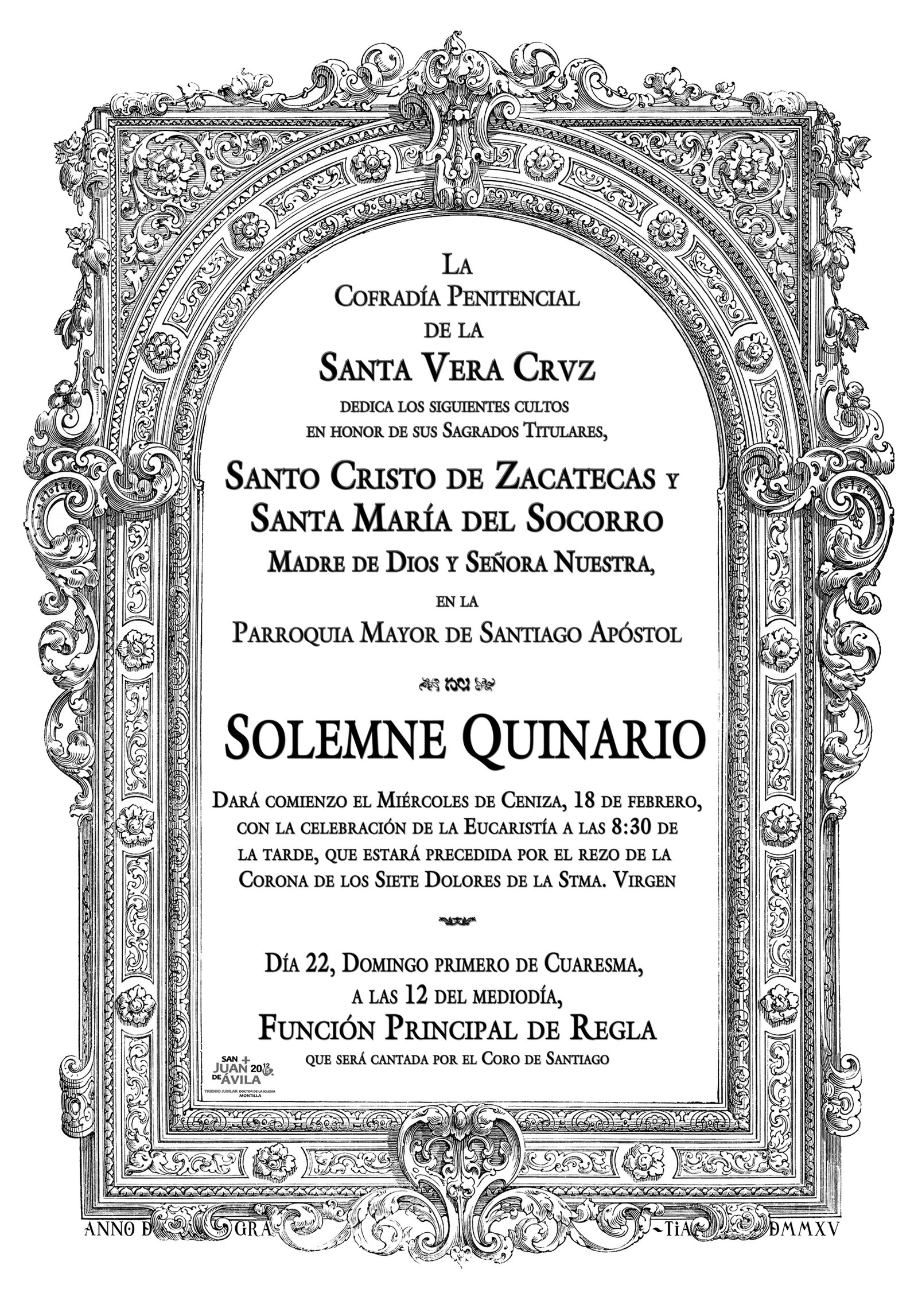 Cartel Quinario 2015