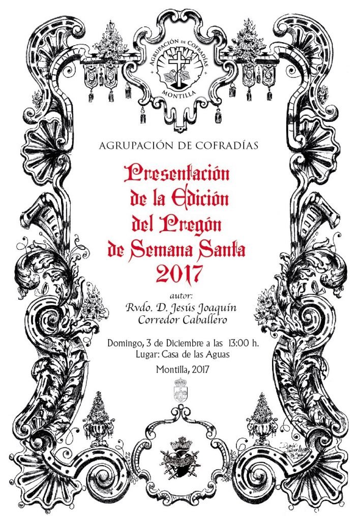 Presentación de la edición del Pregón de Semana Santa 2017