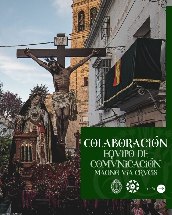 Montilla Cofrade y la Vera Cruz acuerdan un plan de comunicación para el Magno Vía Crucis