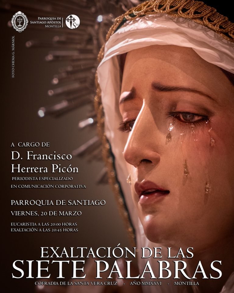 Francisco Herrera exaltará la últimas siete palabras de Cristo