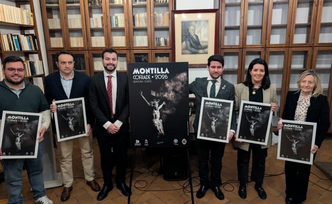 #htmlcaption_2576 El Cristo de Zacatecas, imagen del cartel de Montilla Cofrade 2026